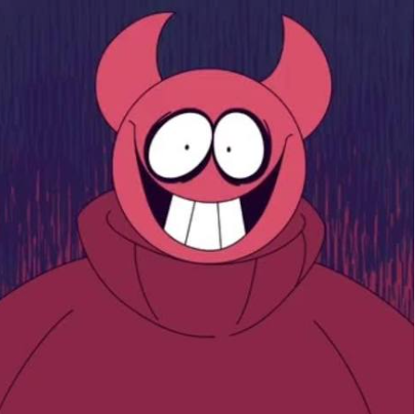 Spooky month red guy